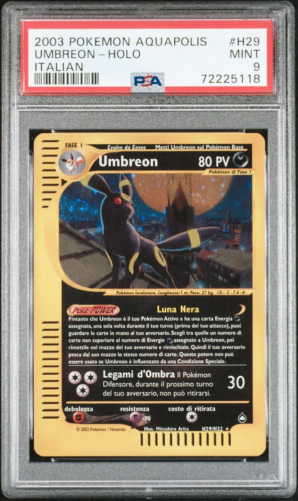 Pokemon Umbreon shops H29 Aquapolis