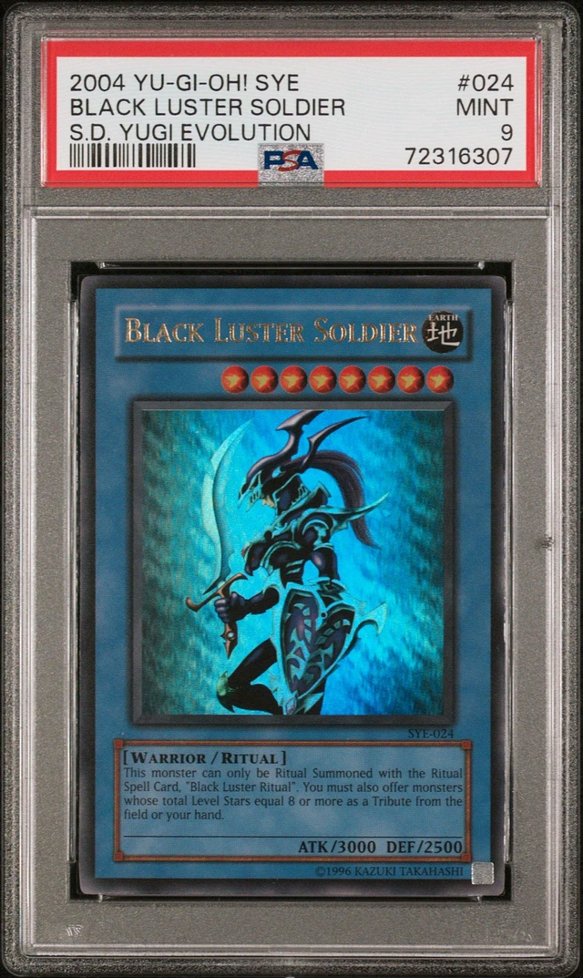 YU-GI-Oh! Starter Deck shops Yugi Evolution 024 Black Luster Soldier 1st Edition PSA 8