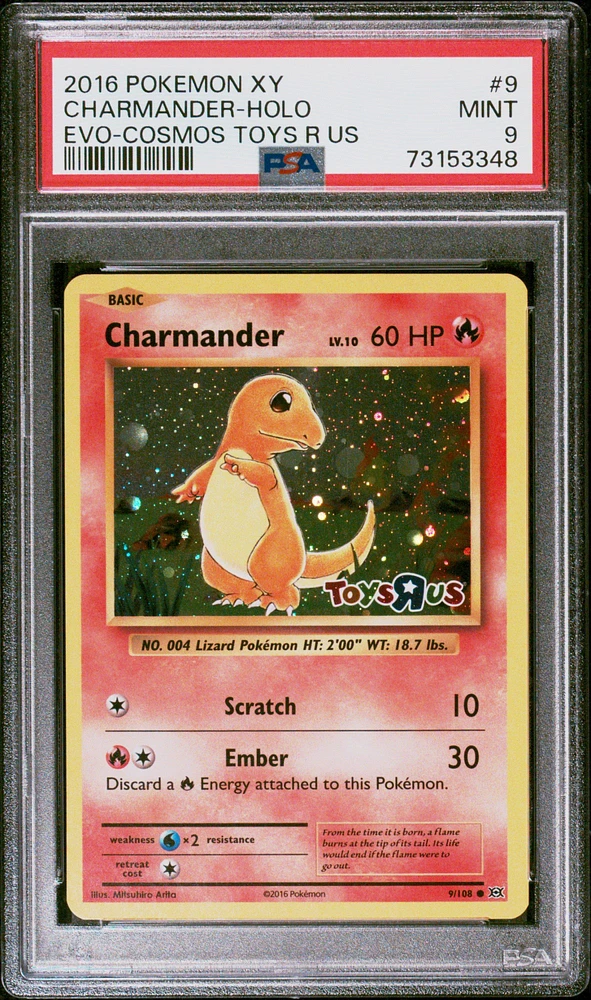 Pokemon Charmander Holo outlets 9/108