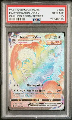 2021 Pokemon Sword & Shield Chilling Reign 208 F/A Metagross cheapest Vmax Secret PSA 10