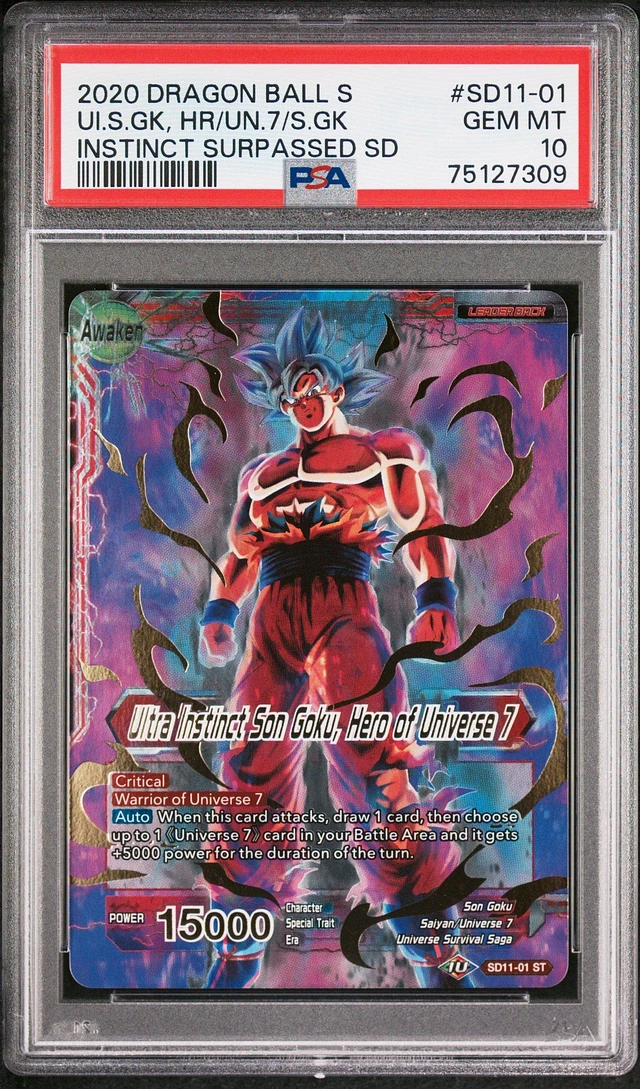 Store PSA 10 UI Son Goku Leader Judge