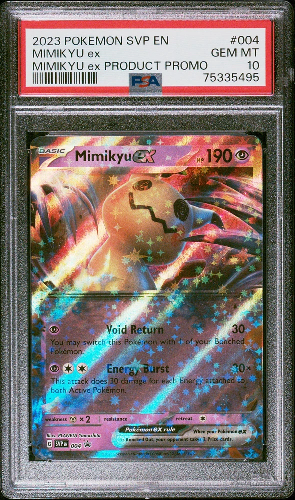 Pokemon Mimikyu shops Psa 10