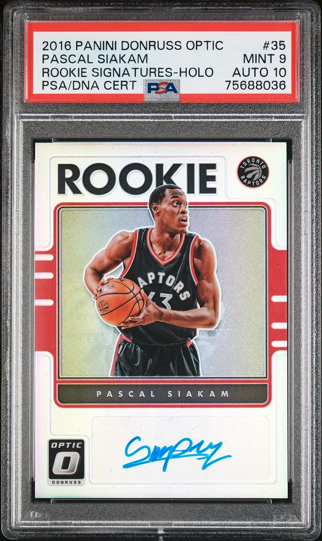 GameStop 2016 Panini Donruss Optic Rookie Signatures 35