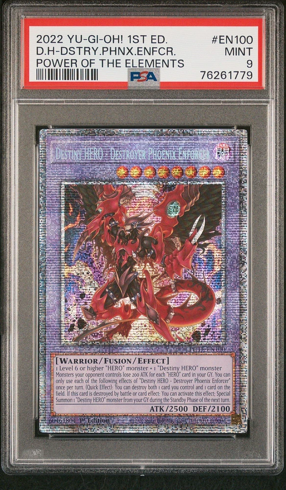 2022 Yu-Gi-Oh! 1st Ed Psychic End Punisher factory Dimension Force EN043 PSA 10 Gem Mint