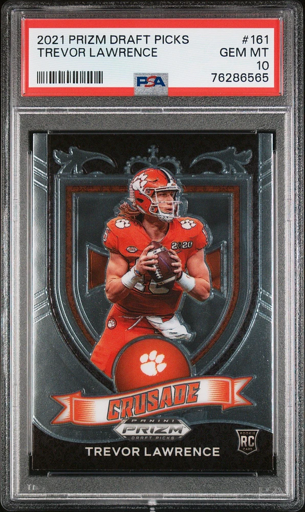 Trevor Lawrence deals Donruss The Rookies Prizm PSA 10