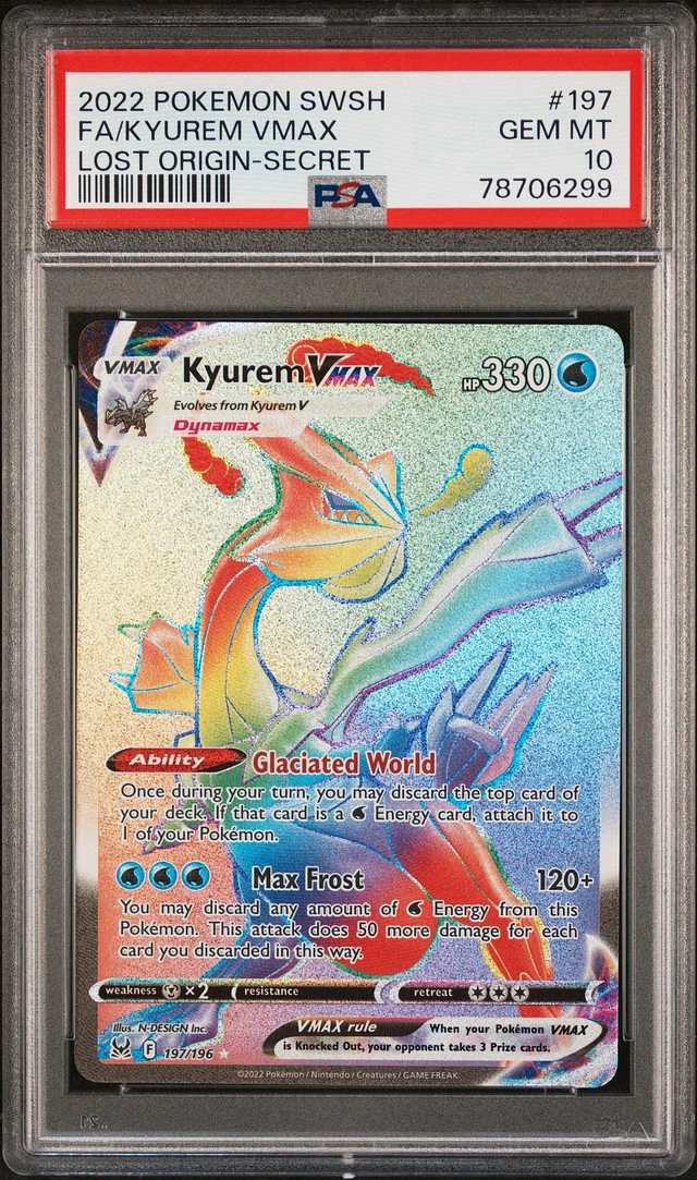 Pokémon orders kyurem vmax secret