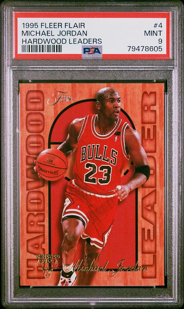 Fleer 2024 Soaring Stars Michael Jordan PSA 9