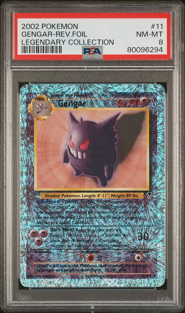 2002 Nintendo Pokemon Legendary Collection Graveler-Reverse
