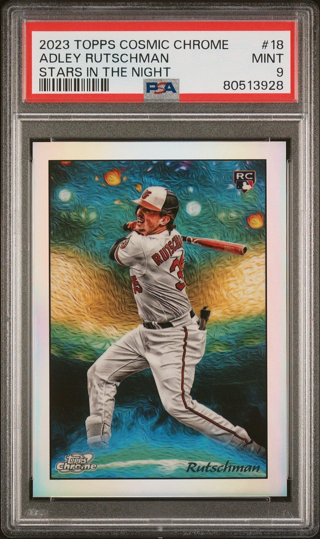 GameStop 2023 Topps Cosmic Chrome Stars In The Night 18 Adley