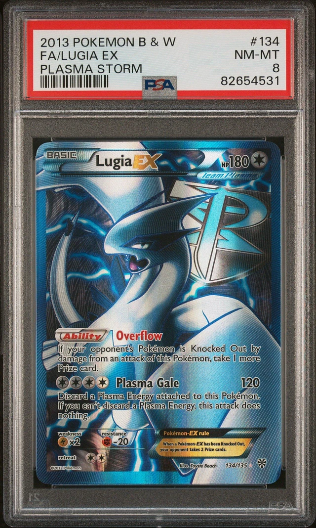 GameStop 2013 Pokemon Black & White Plasma Storm 134 Full Art