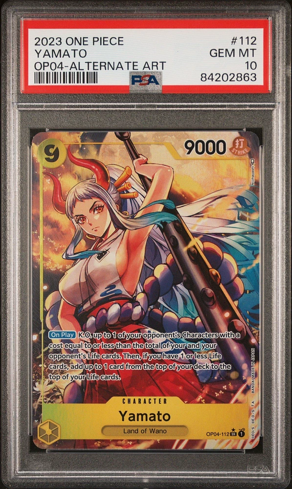 One Piece PSA 10 GEM MINT buy Yamato