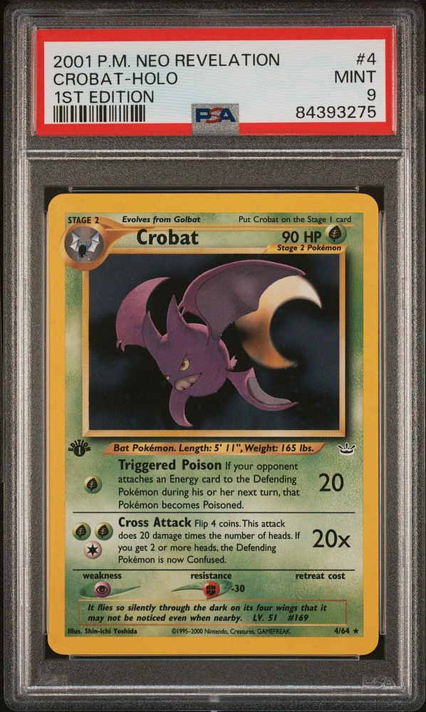 Pokémon 1st Edition orders Neo Revelation Ampharos PSA 8