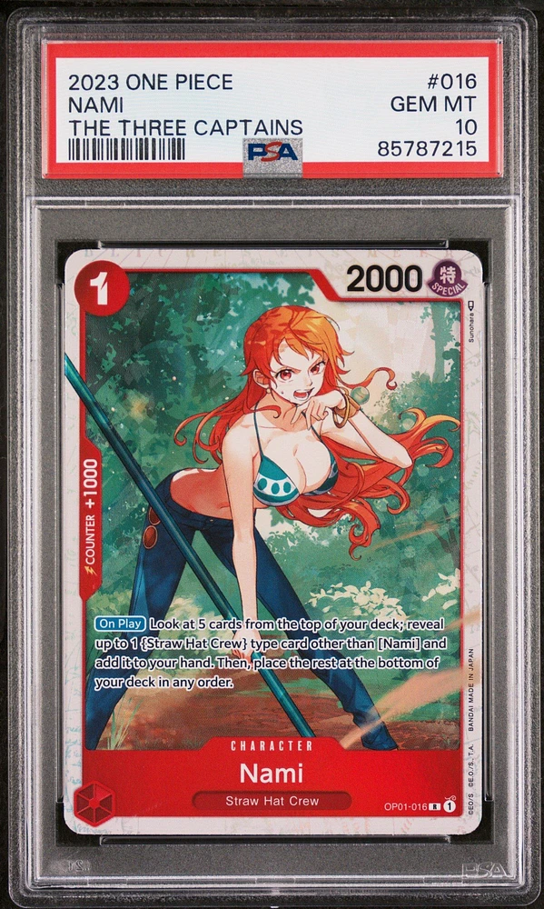 GameStop 2023 One Piece Ultra Deck-the Three Captains 016