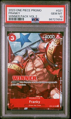 GameStop 2023 One Piece Promos 011 Black Maria Winner Pack