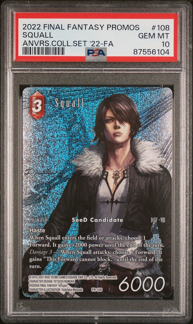 GameStop 2022 Final Fantasy Japanese Promos 110 Lightning
