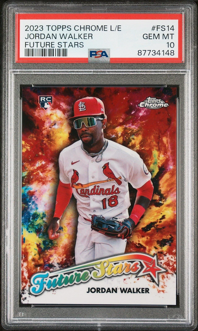 その他 Topps Jordan Walker GameStop 2023 Topps Xpectations 10 Jordan Walker PSA 8 at