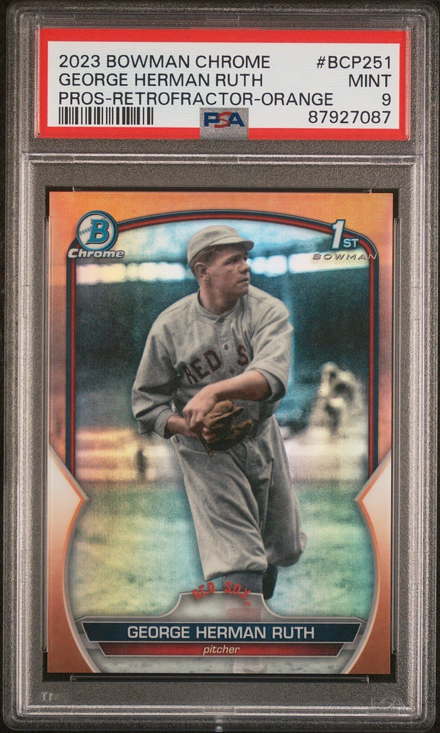 海外から輸入 GameStop 2023 Bowman Chrome Prospects Bcp251 George Herman その他