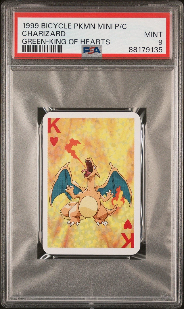 GameStop 1999 Bicycle Pokemon Mini Playing Cards Green Deck