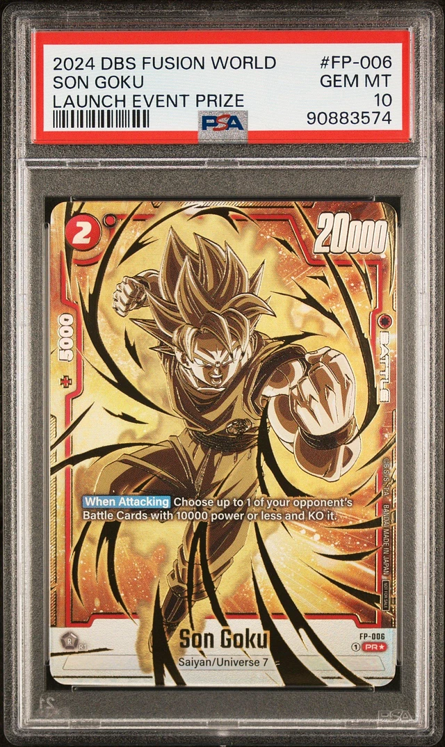 Son Goku FB03-064 SR Raging Roar - Dragon Ball Fusion World
