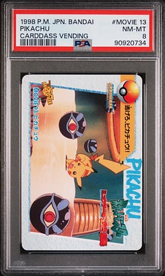 GameStop 1998 Pokemon Japanese Bandai Carddass Vending 23