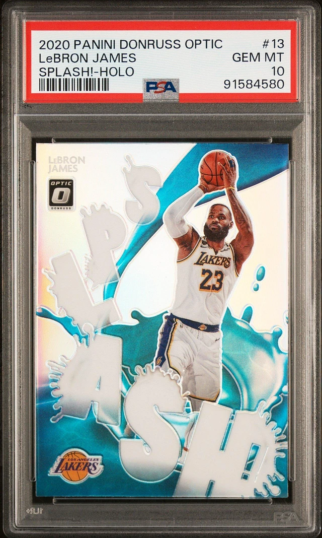 2020 Lebron James Donruss 2024 Optic My House *Halo PSA 10