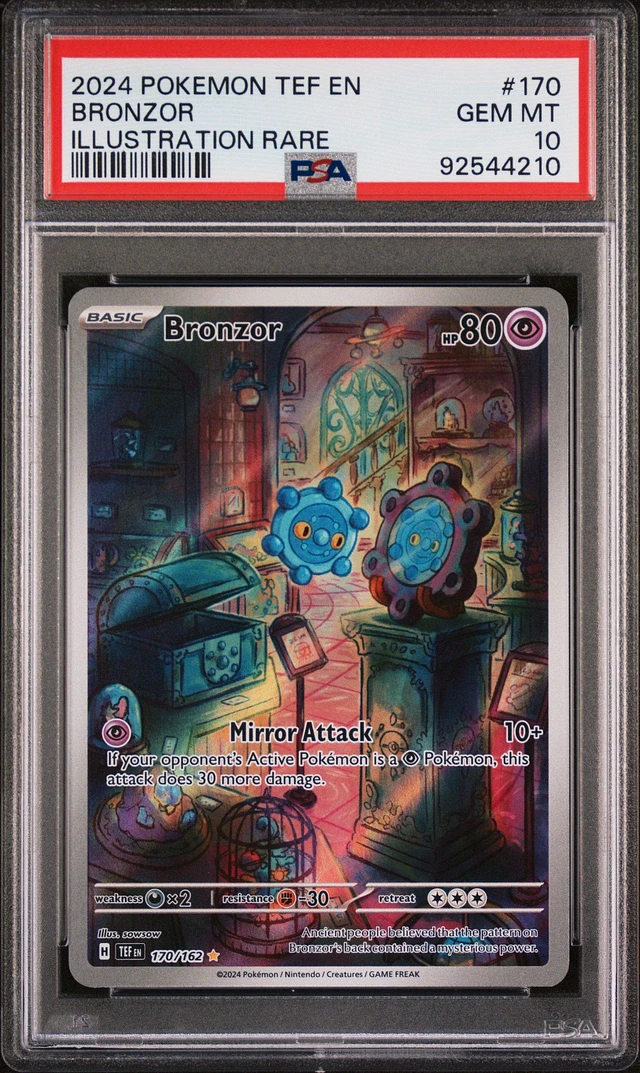 GameStop 2024 Pokemon Tef En-temporal Forces 170 Bronzor