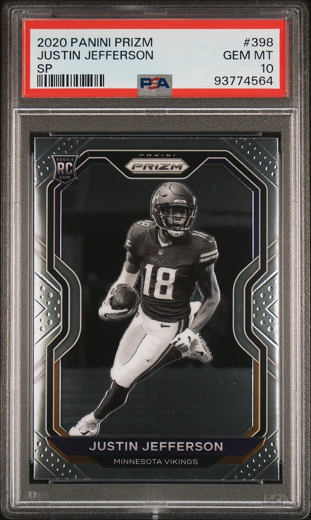 その他 19-20Panini Prizm Q.WEATHERSPOON PSA 10 GameStop 2020 Panini Prizm 398 Justin Jefferson Variation