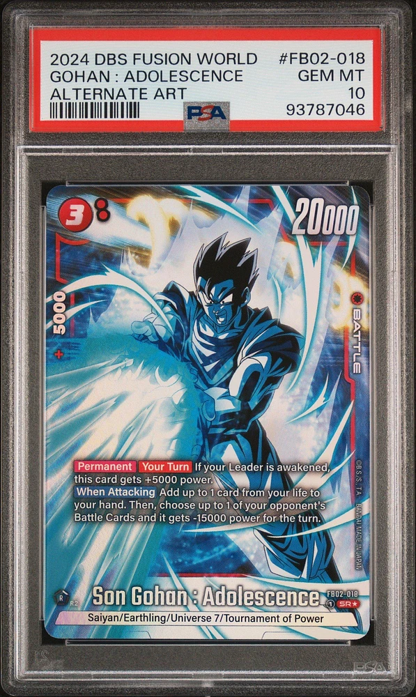 DB Super CG Fusion World 4x Son Gohan Childhood FB01-090