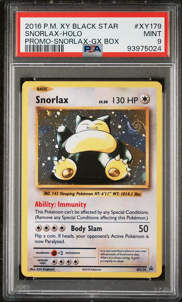 Pokemon Snorlax GX authentic Box