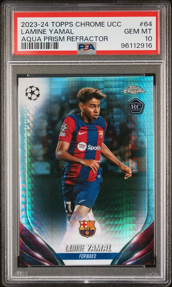 GameStop 2023-24 Topps Chrome Uefa Club Competitions 64 GameStop 2023-24 Topps Chrome Uefa Club Competitions 64