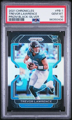 Trevor 2024 Lawrence- Legacy Update Rookie, Silver Prizm- PSA 9