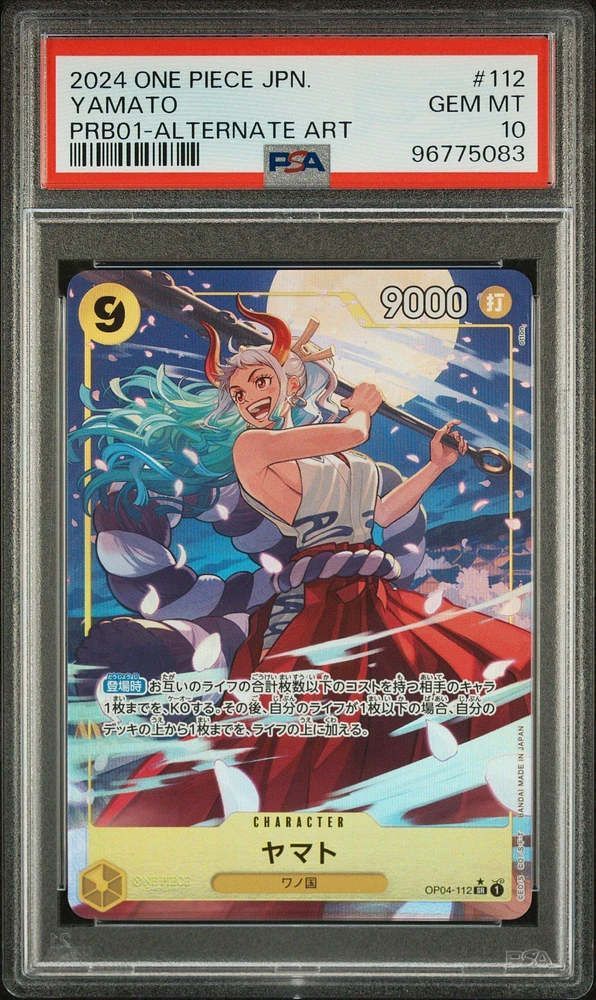 One Piece PSA 10 GEM MINT buy Yamato