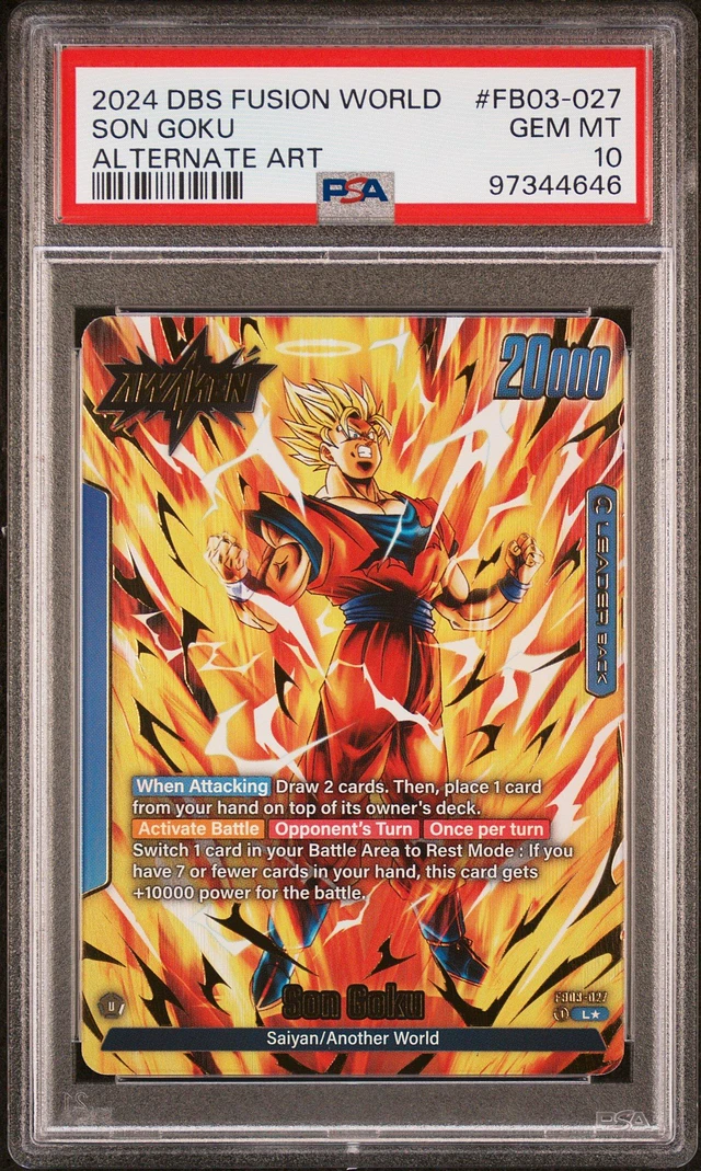 GameStop 2024 Dragon Ball Super Card Game Fusion World Raging Roar