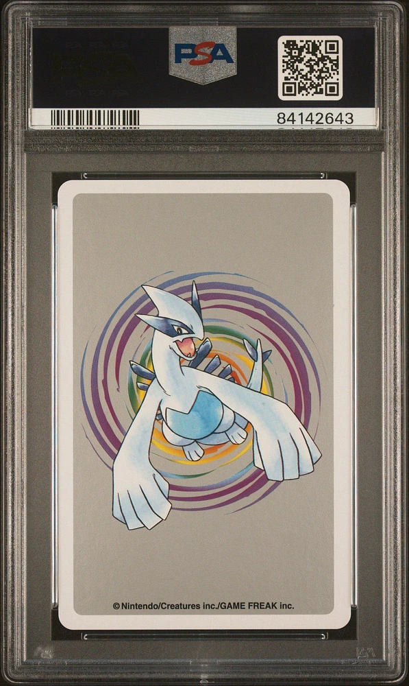 GameStop 2000 Pokemon Silver Version Playing Cards 160c Feraligatr