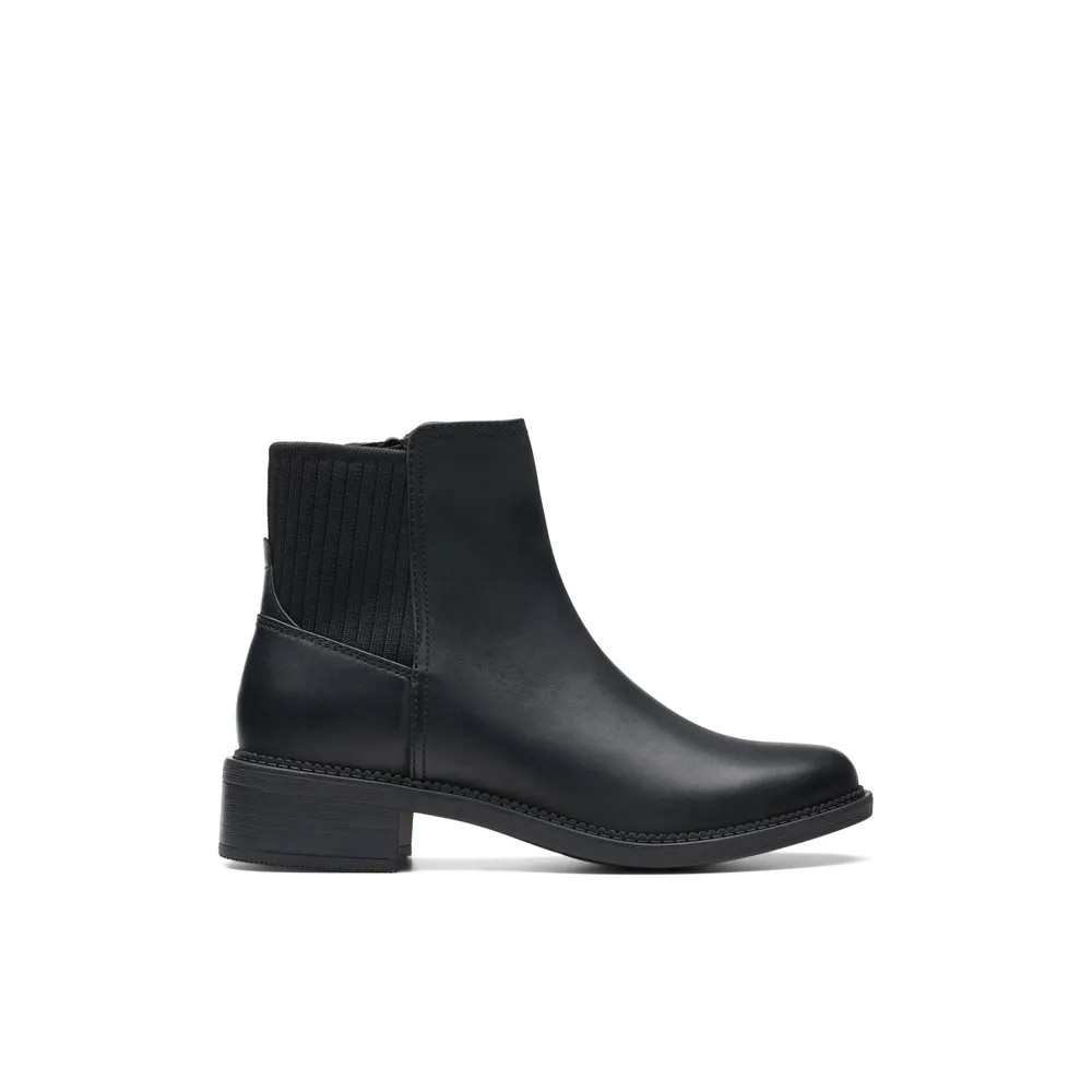 Clarks Maye Palm Women s Footwear Boots Black Bramalea City Centre