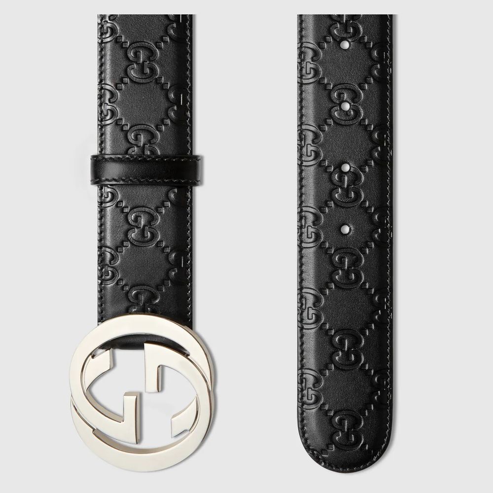 Gucci belt signature store
