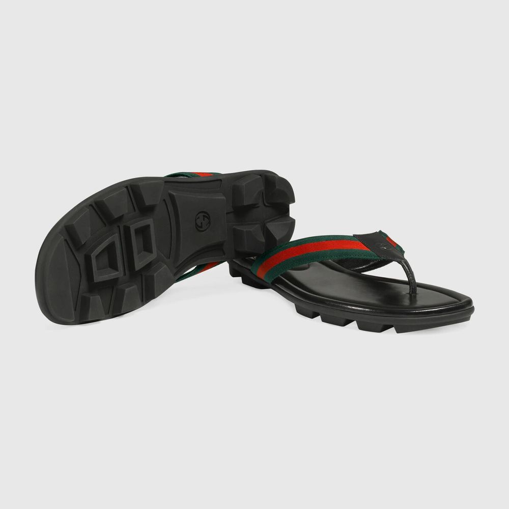 Web strap thong sandal clearance