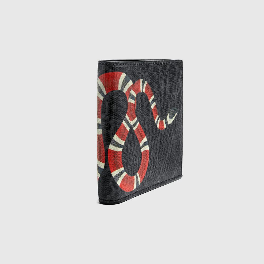 Kingsnake print gg supreme card case hot sale