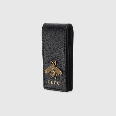 Gucci Animalier leather money clip | Yorkdale Mall
