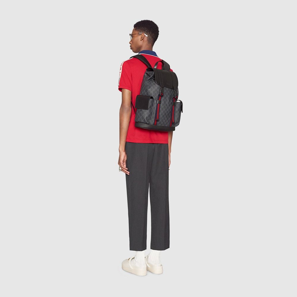 Gucci GG Black backpack Square One