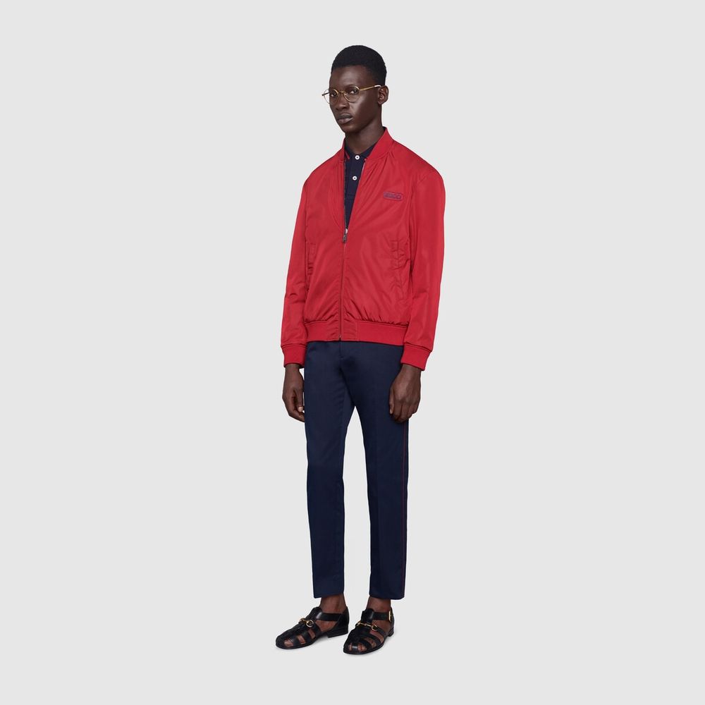 Gucci gg top bomber jacket