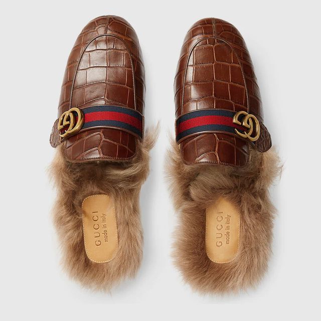 Princetown fur slipper online