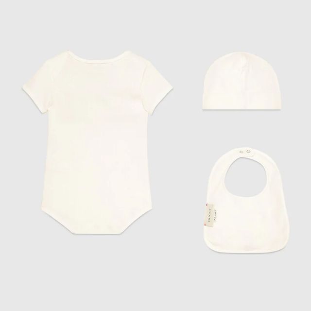 Gucci Baby Gucci logo cotton gift set Yorkdale Mall