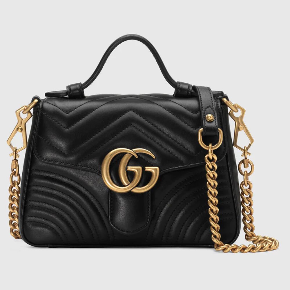 Gucci GG Marmont mini top handle bag Square One