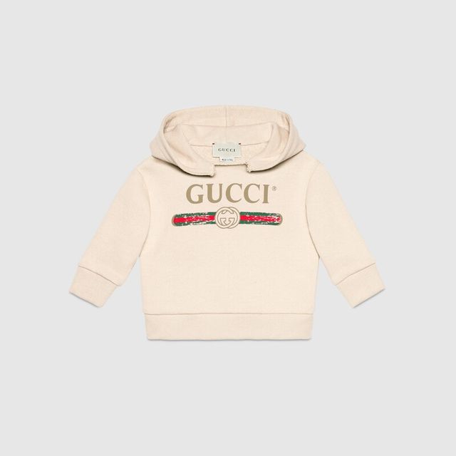 Gucci square logo hoodie sale