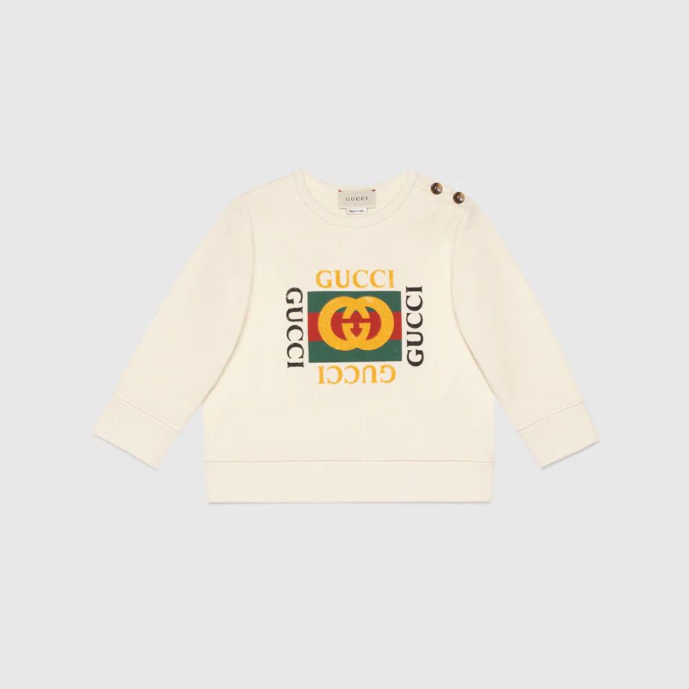 Gucci vintage logo sweatshirt top