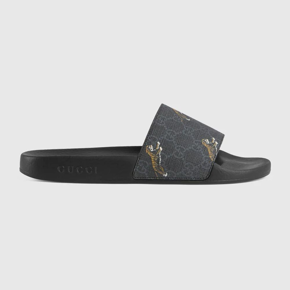 Mens tiger gucci slides discount