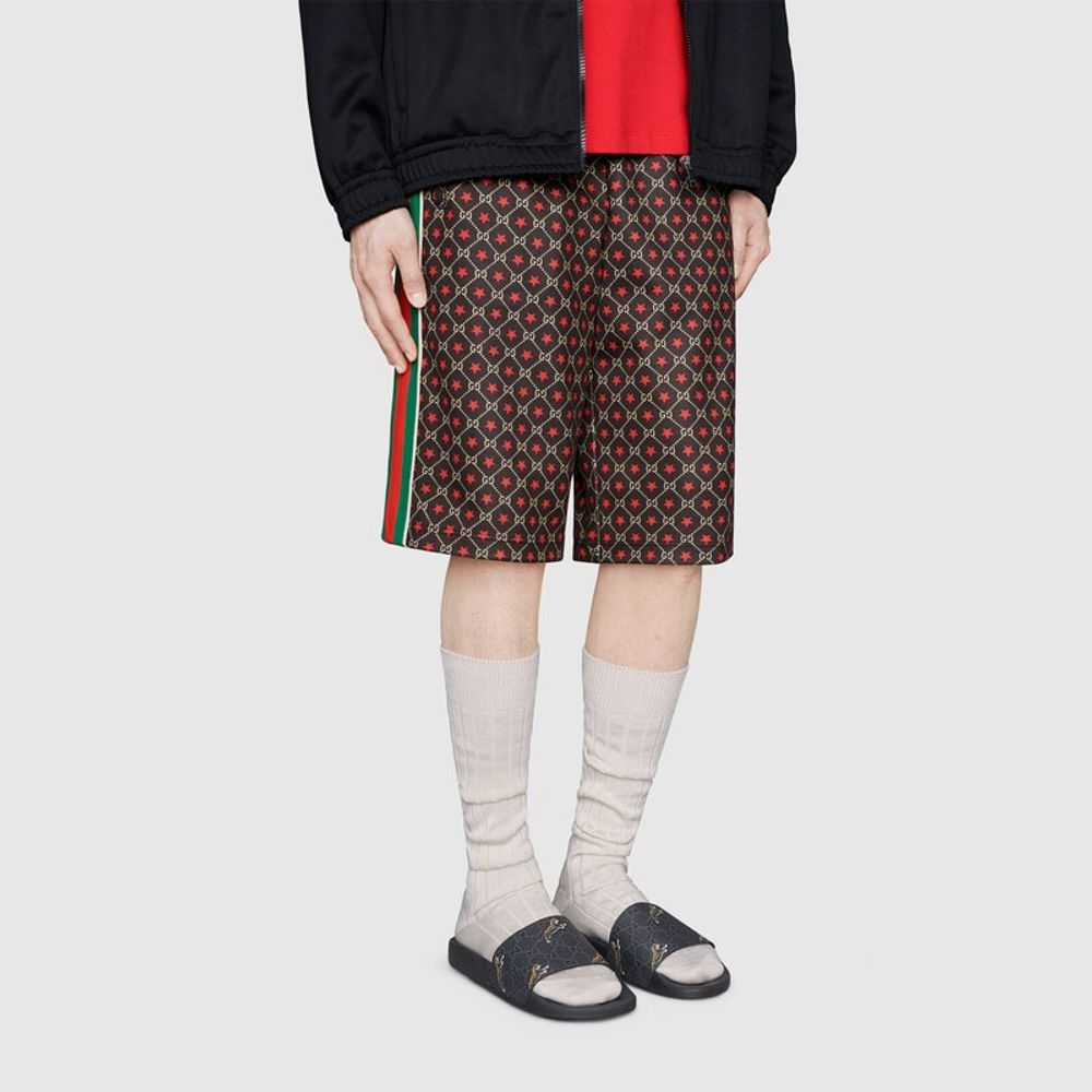 Gucci supreme tiger slides 2025