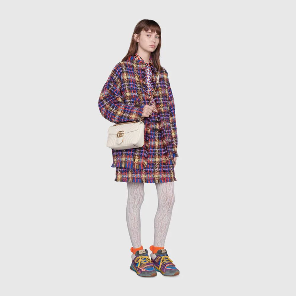 Gg marmont small matelassé shoulder bag pink store