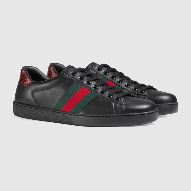 Gucci Men s Ace leather sneaker Yorkdale Mall
